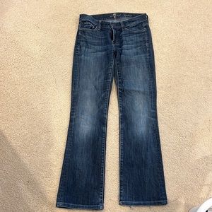 Seven for all mankind boot cut jean